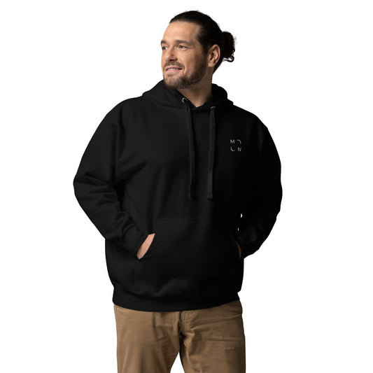 MOON Hoodie Black